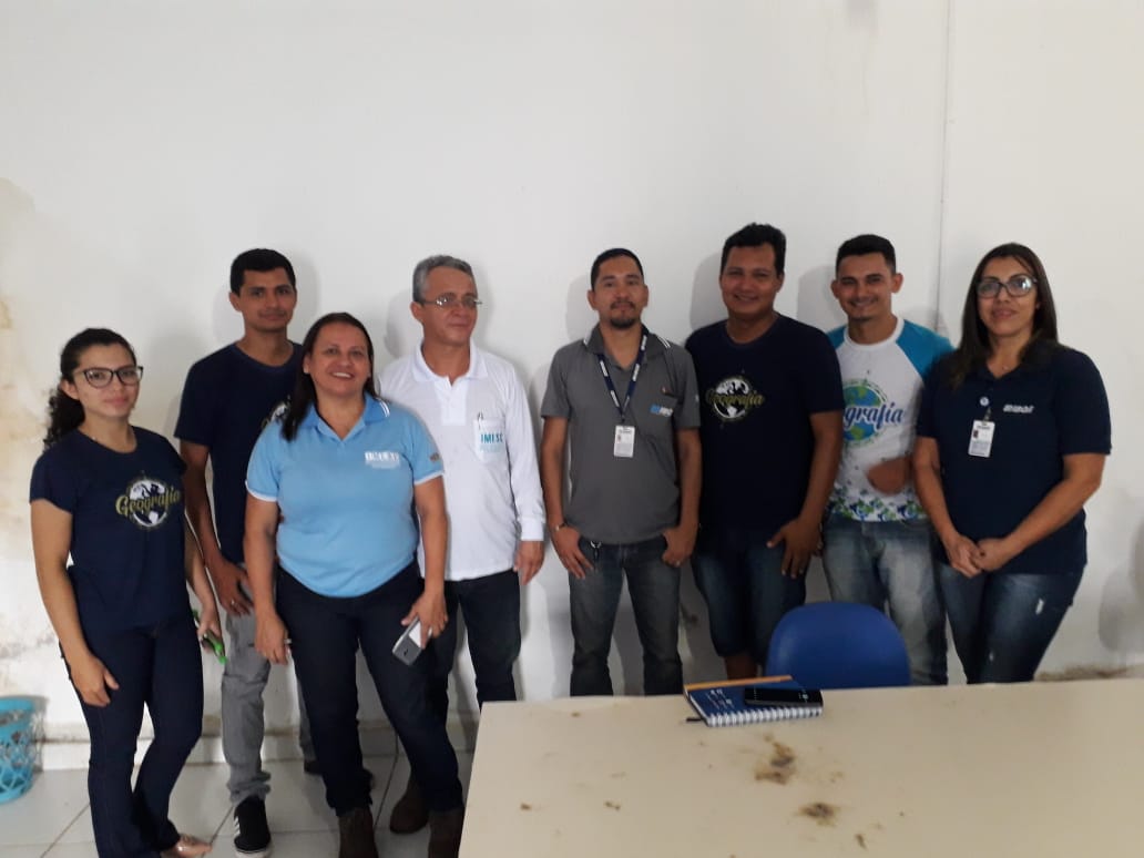Acadêmicos de Santa Luzia do Paruá participam de treinamento sobre o Censo