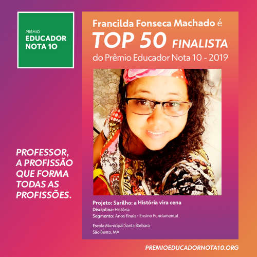 Alunos destaque | Marcelo Caetano e Francilda Fonseca