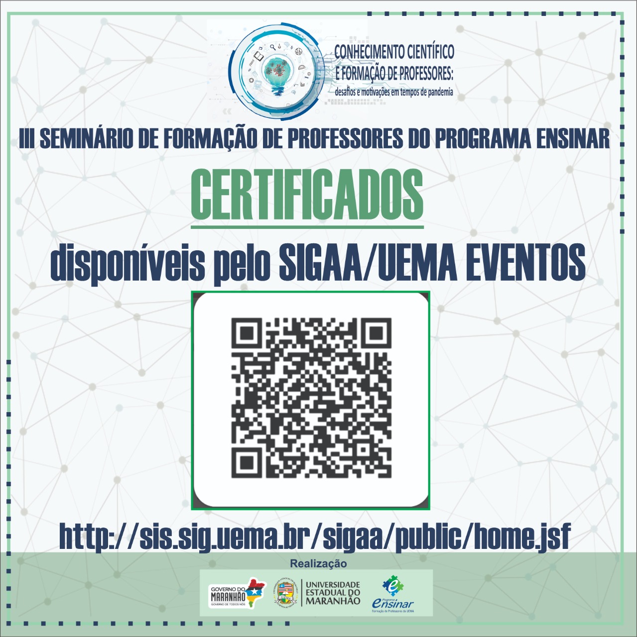 Certificados do III Seminário Ensinar já estão disponíveis