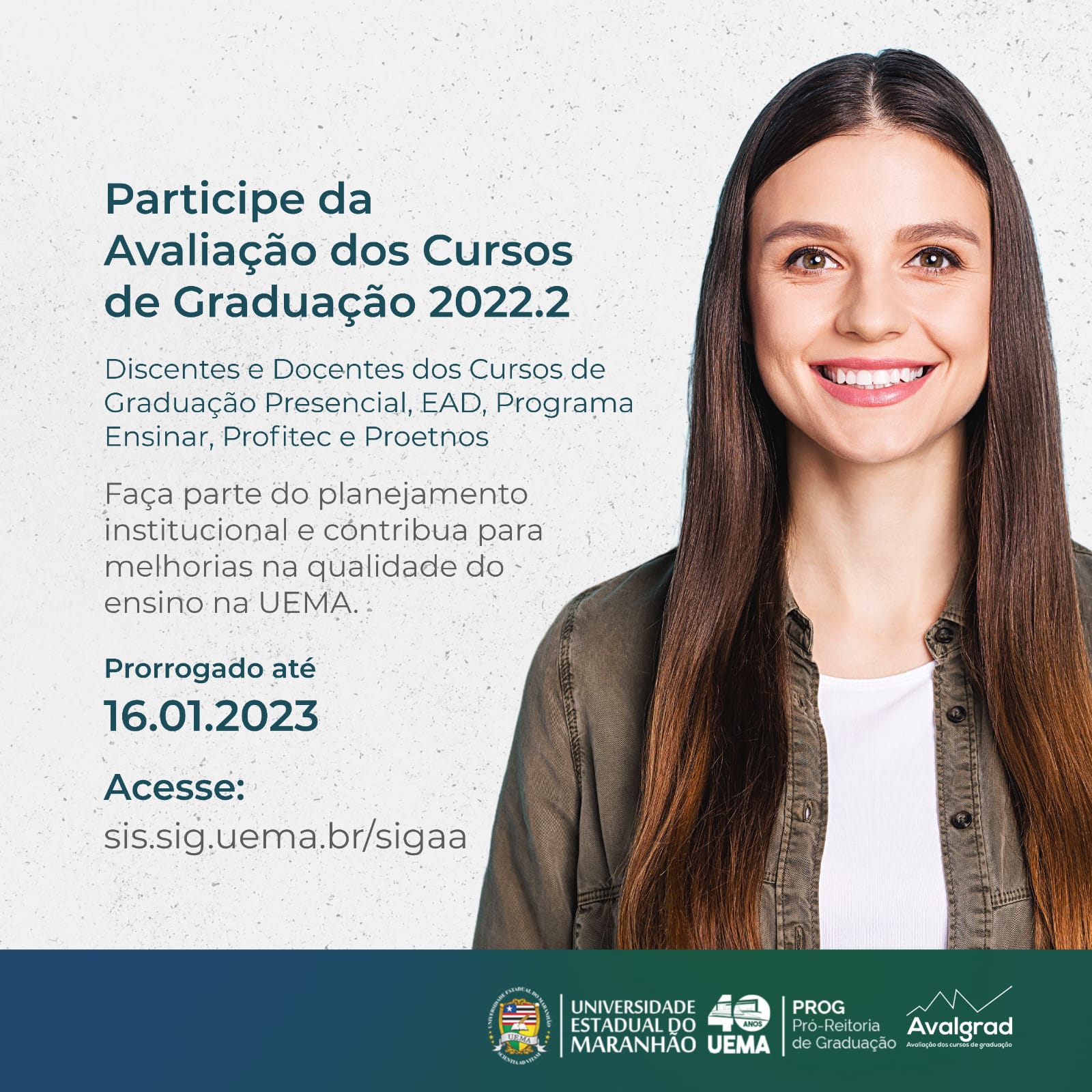 Avalgrad 2022.2: Avaliação da Graduação é prorrogada até 16 de janeiro