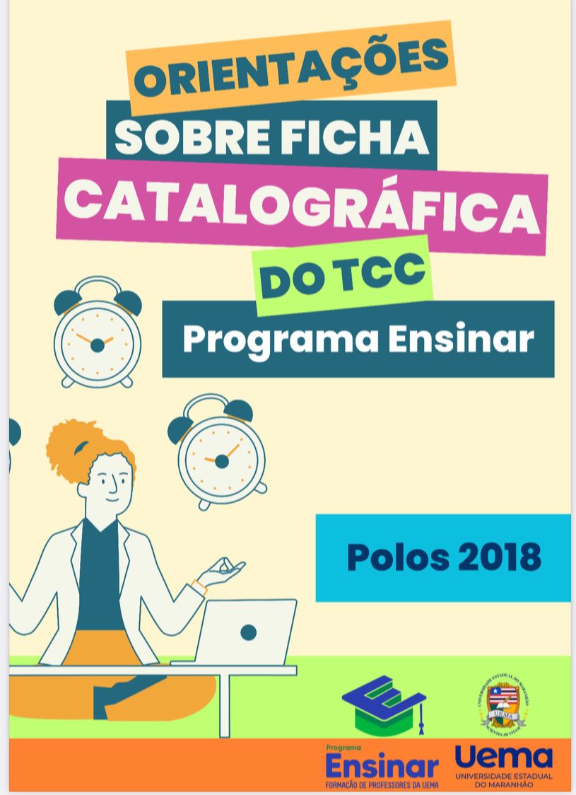 Programa Ensinar divulga material de orientações sobre Ficha Catalográfica do TCC