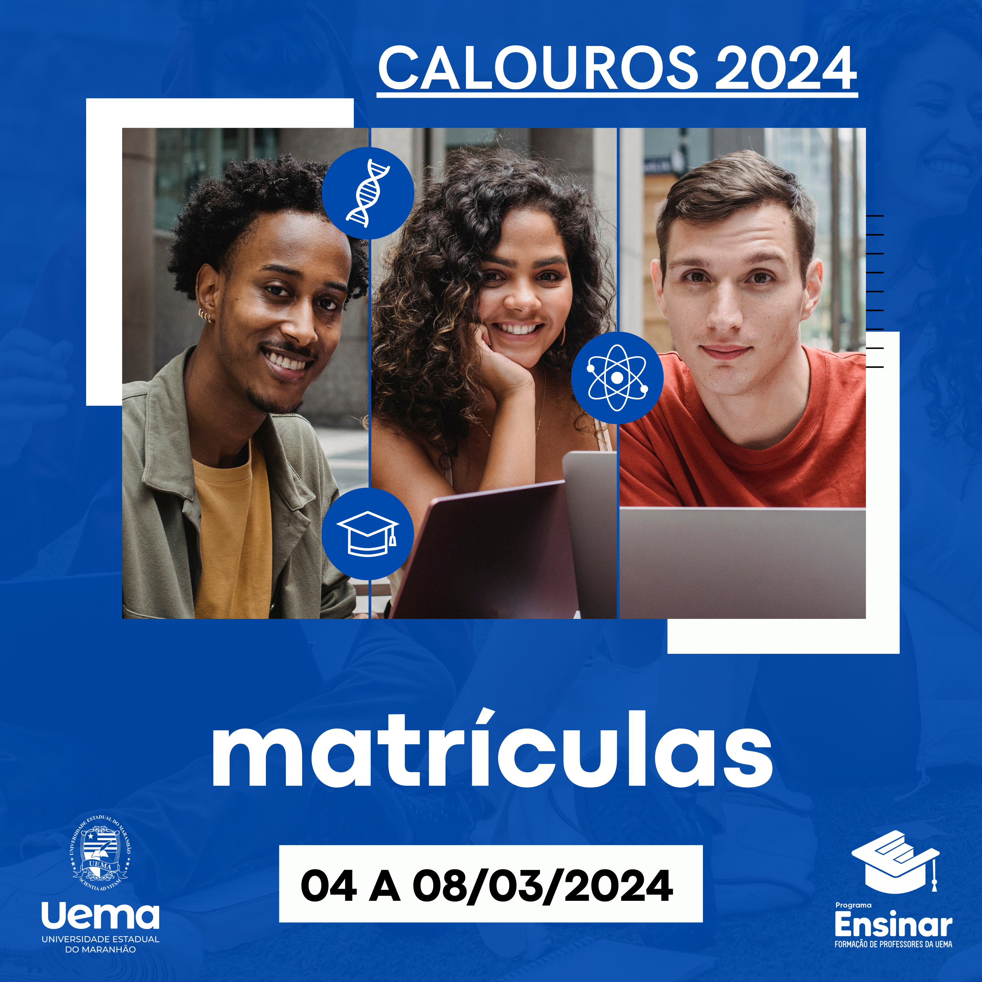 Edital de Matrícula de Candidatos Calouros do Programa Ensinar para o primeiro semestre de 2024