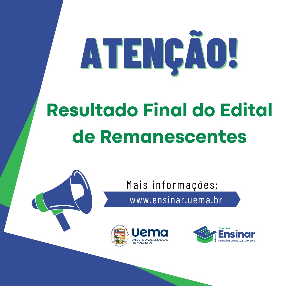Programa Ensinar: resultado definitivo das vagas remanescentes para o primeiro semestre de 2024