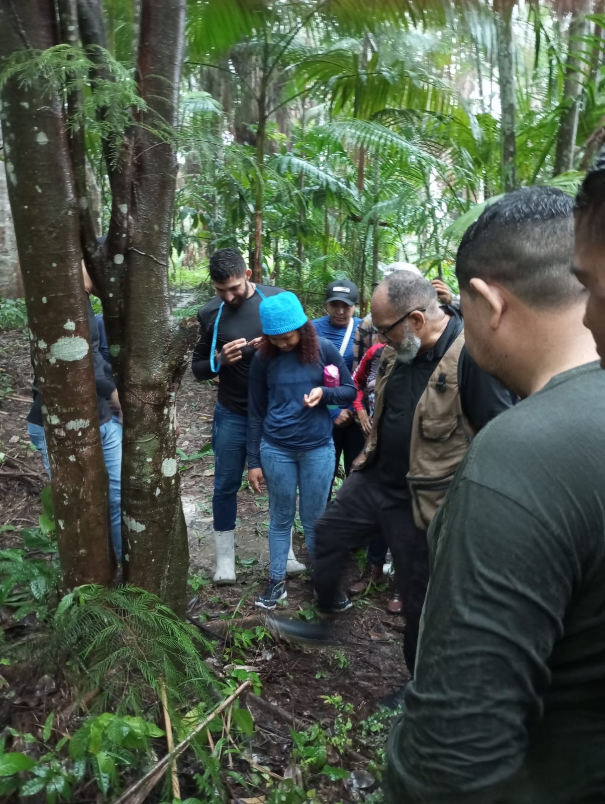 Alunos de Ciências Biológicas do Polo Santa Luzia do Paruá aliam teoria à prática durante aula de campo