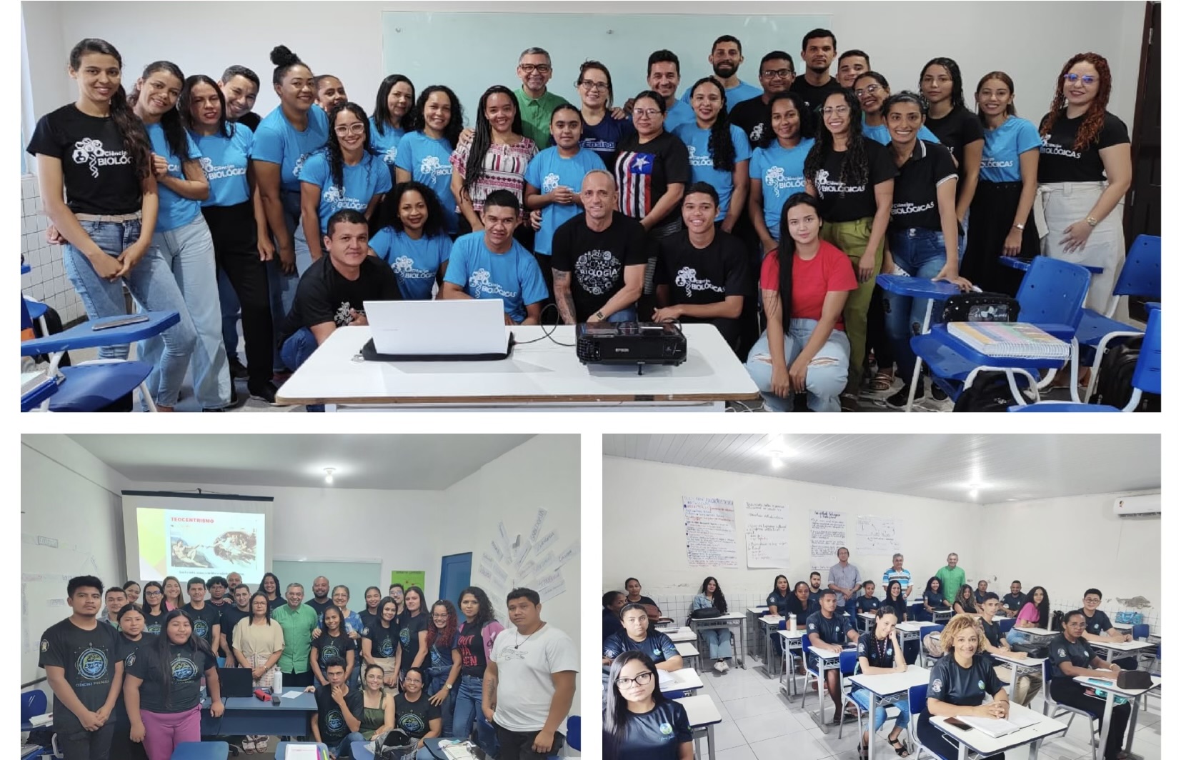 Direção de Ciências Biológicas visita polos para dialogar com coordenação e alunos sobre laboratórios, materiais e demandas do curso