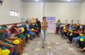 Alunos de Pedagogia realizam oficina sobre recursos didáticos voltados para a educação infantil