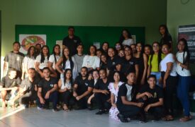Alunos de Letras do Polo Nova Olinda do Maranhão discutem o latim e ensino de línguas latinas durante seminário