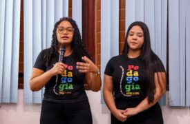 Alunas de Pedagogia do Polo Barreirinhas apresentam trabalho no Seminário Interdisciplinar Conecta Uema 2024