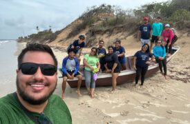 Alunos de Geografia do Polo Magalhães de Almeida aliam teoria à prática durante aula de campo