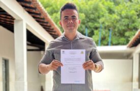 Egresso do curso de Ciências Biológicas do Campus/Polo Colinas é empossado em concurso público