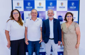 Coordenadora do Programa Ensinar reúne-se com Prefeito de São Bento e discute novos cursos para o município