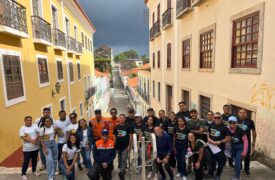 Alunos de Geografia do Polo Coroatá têm aula de campo em São Luís com foco em estudos socioambientais e riscos no território