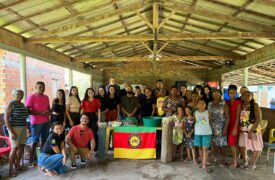 Alunos de Ciências Sociais realizam atividade de campo no Quilombo São Roque, em Anajatuba