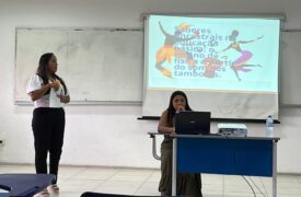 Aluna de Física do Polo Apicum-Açu apresenta trabalho no IV Seminário África-Brasil