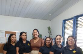 Acadêmicos de Letras realizam atividade prática sobre Políticas de Avaliação Educacional em Santa Luzia do Paruá