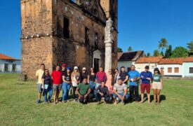 Estudantes de Geografia do Polo Presidente Médici vivenciam aula de campo em Alcântara-MA