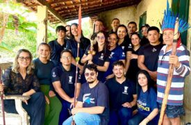 Alunos de História do Polo Barra do Corda realizam visita técnica à Aldeia Cachoeira Grande