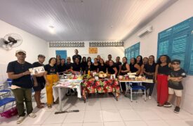 Alunos de Letras do Polo Alcântara estudam educação bilíngue e produzem atividades em Libras com temática junina