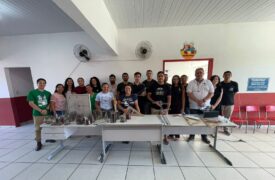 Programa Ensinar realiza visitas técnico-científicas para entrega de materiais didáticos nos polos