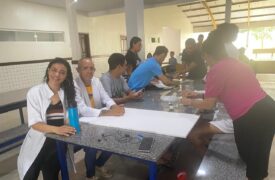 Alunos vivenciam aula prática de Artrópodes e montam caixas entomológicas no curso de Ciências Biológicas do Polo Santa Luzia do Paruá