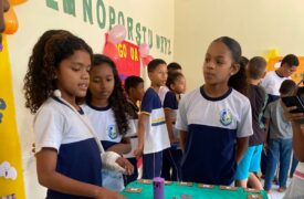 Projeto BrincaConta dos alunos de Pedagogia do Programa Ensinar estimula aprendizagem da matemática de forma lúdica e sustentável