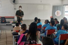 Aluno do Programa Ensinar realiza projeto que implanta jardim sensorial e promove educação ambiental em escola de Codó