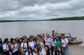 Alunos de Ciências Biológicas realizam aula de campo na Rampa de Icatu e unem teoria, biodiversidade e comunidade