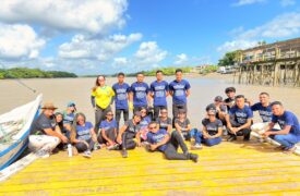 Aula de campo do Programa Ensinar promove aprendizagem prática e conscientização ambiental entre estudantes de Química em Turiaçu