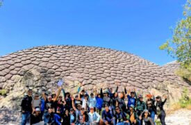 Alunos de Geografia do Polo Pirapemas participam de aula de campo no Parque Nacional de Sete Cidades