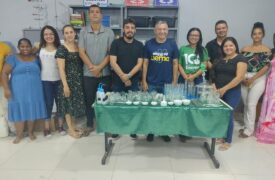 Programa Ensinar entrega materiais de laboratório e reforça aulas práticas nos polos de Turiaçu e Governador Nunes Freire
